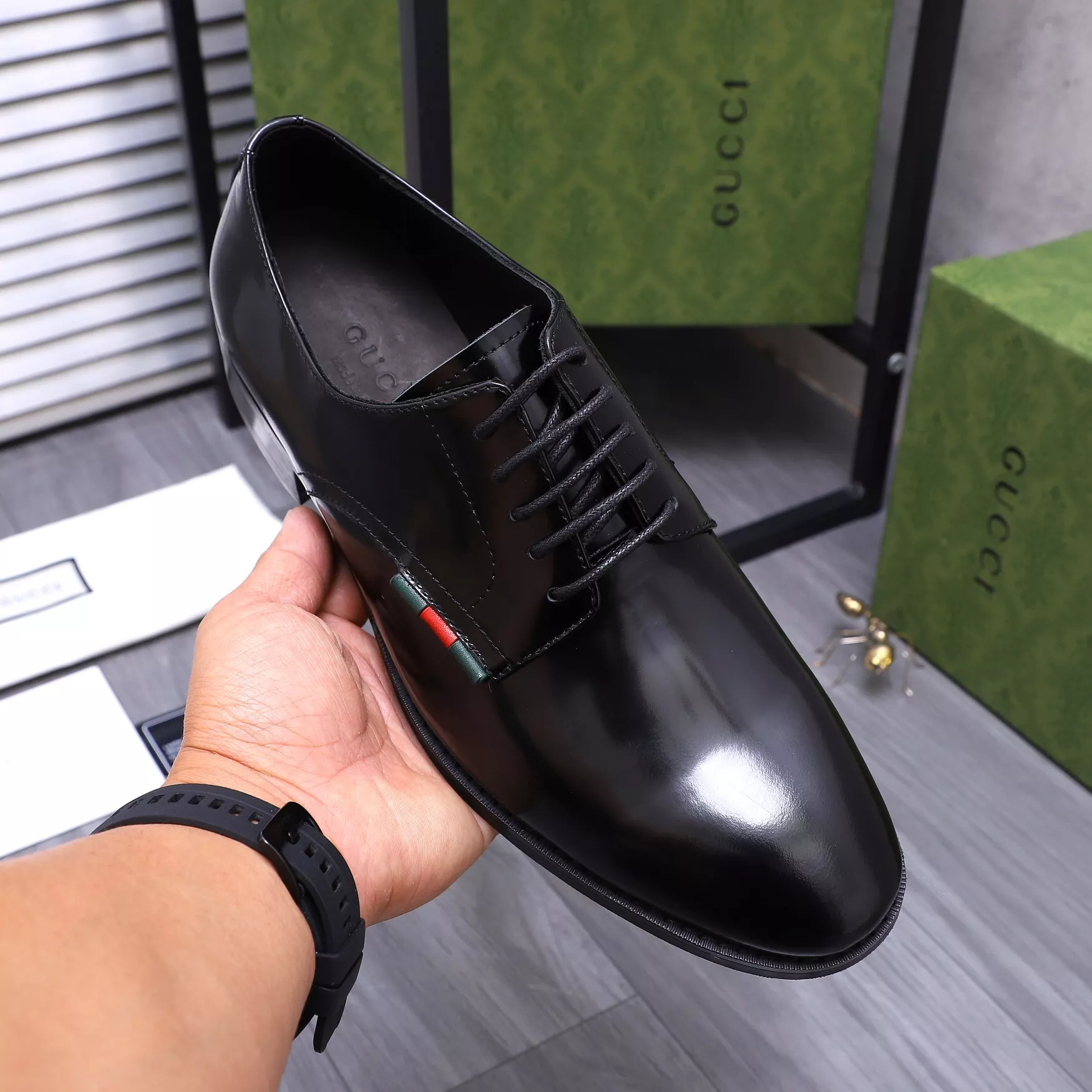 gucci oxfords chaussures pour homme s_12b477b4